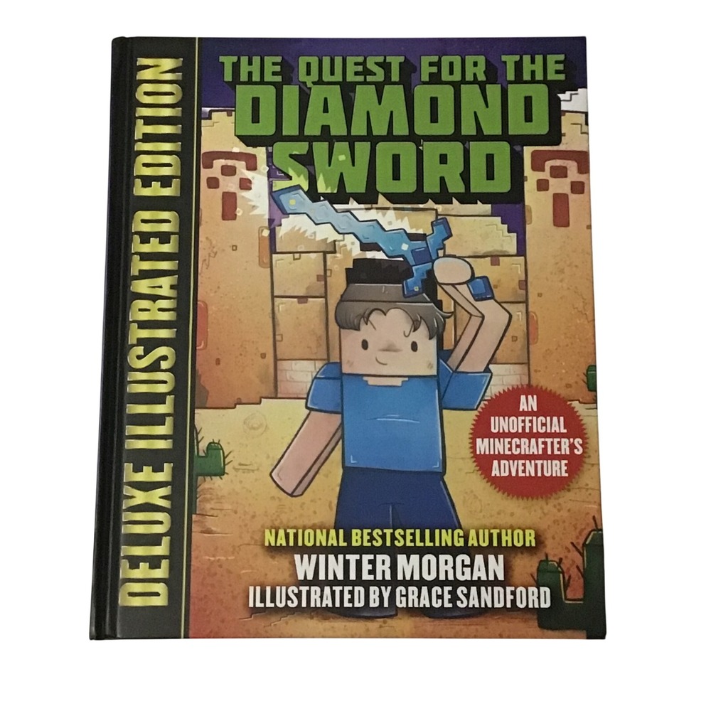 The Quest for the Diamond Sword Deluxe Illustrated Edition Winter Morgan 2020